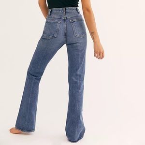 AGOLDE Vintage Hi-Rise Flare Jeans, Size 25
